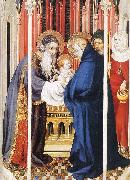 BROEDERLAM, Melchior The Presentation of Christ g painting